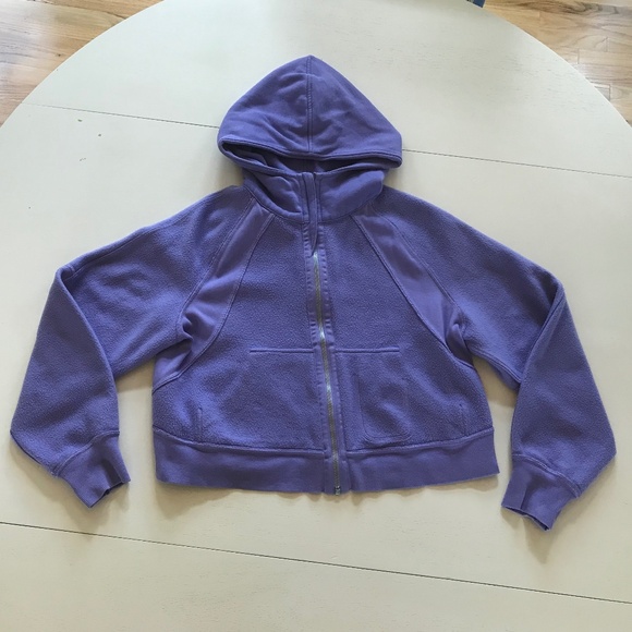 LULULEMON DARK LAVENDER OVERSIZED FULL-ZIP HOODIE - Picture 11 of 13